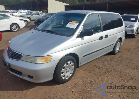 2001 Honda Odyssey z USA, uszkodzony, nr VIN 2HKPL18531H535073